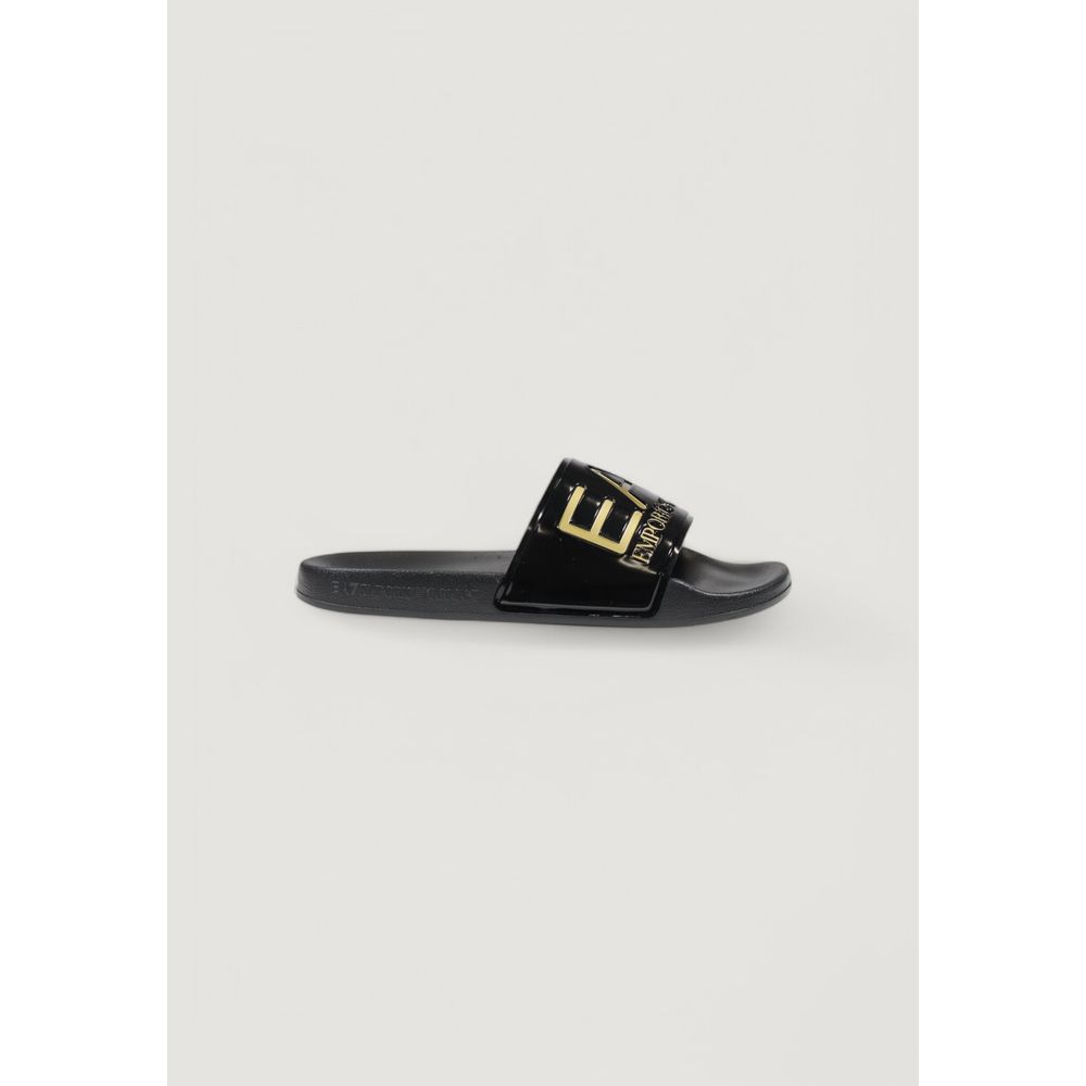 EA7 Emporio Armani Zweifarbige PVC-Slipper