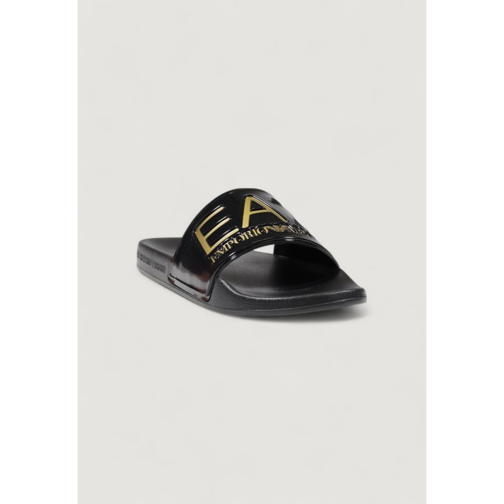 EA7 Emporio Armani Zweifarbige PVC-Slipper