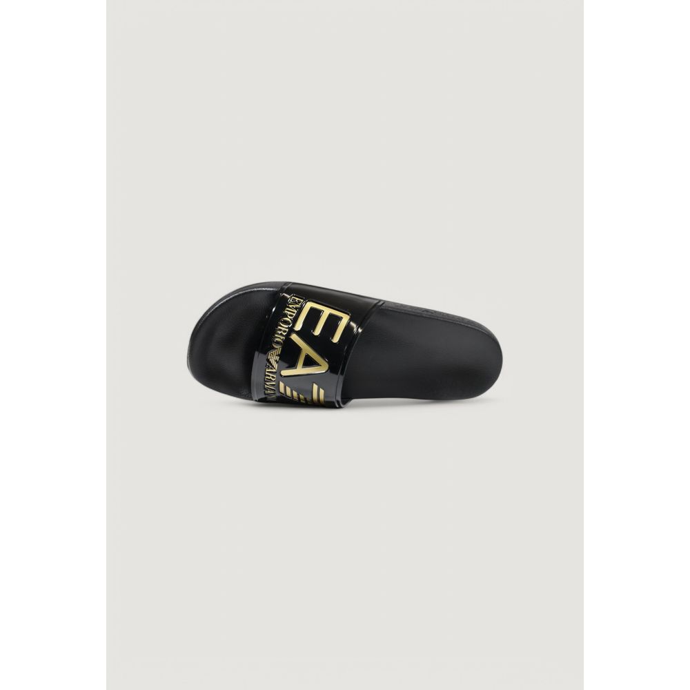 EA7 Emporio Armani Zweifarbige PVC-Slipper