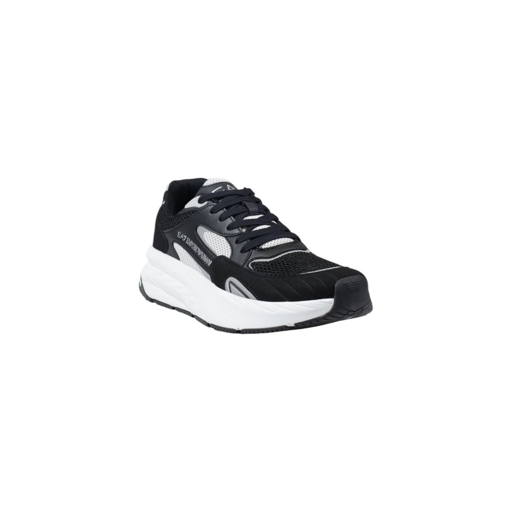 EA7 Emporio Armani Zweifarbiger Polyester-Sneaker