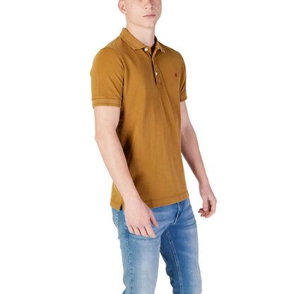 Replay Poloshirt aus Baumwolle in Bronze