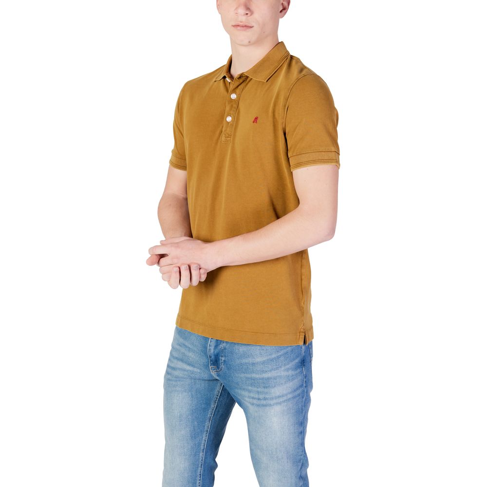 Replay Poloshirt aus Baumwolle in Bronze
