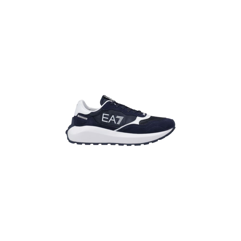 EA7 Emporio Armani – Blauer Polyamid-Sneaker