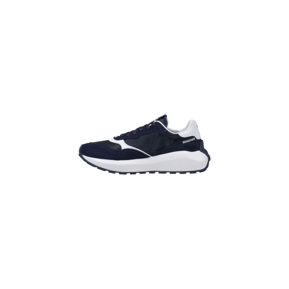 EA7 Emporio Armani – Blauer Polyamid-Sneaker