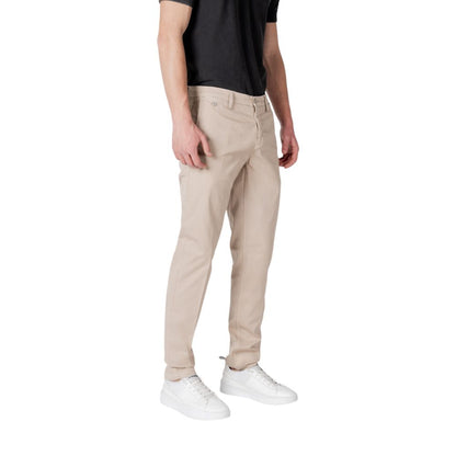 Beige Baumwollhose von Replay
