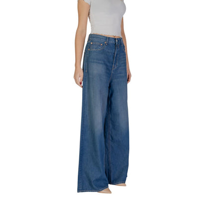 Replay Bootcut-Jeans aus Baumwolle, Blau