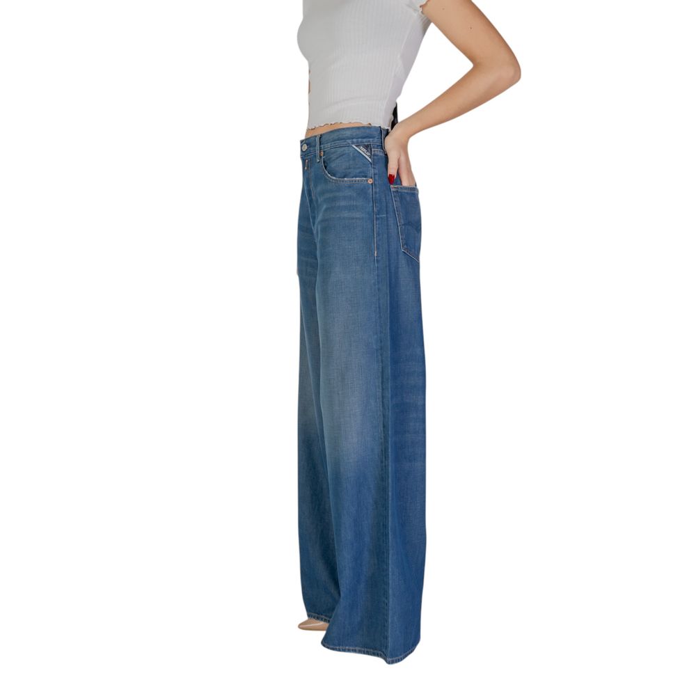 Replay Bootcut-Jeans aus Baumwolle, Blau