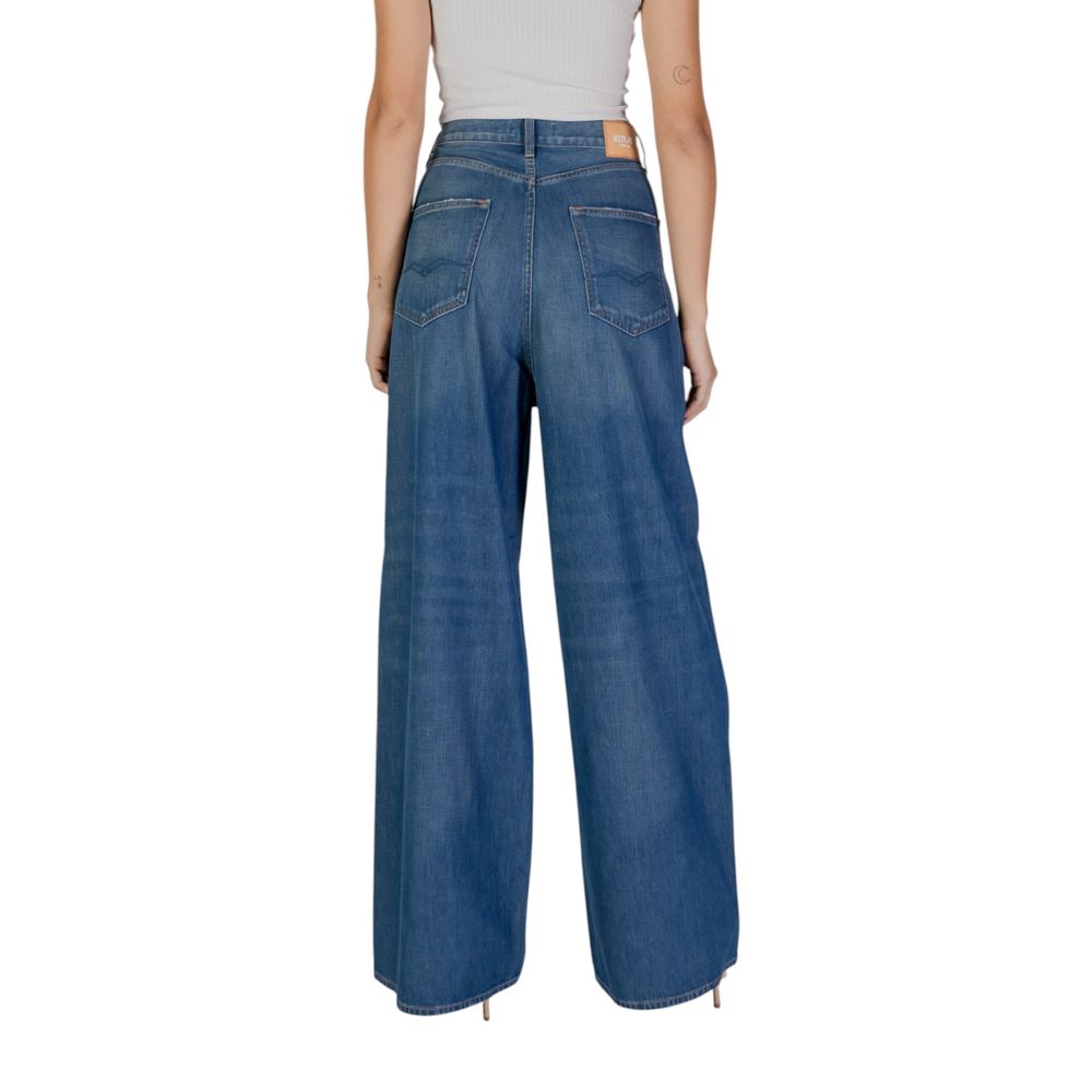 Replay Bootcut-Jeans aus Baumwolle, Blau