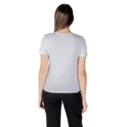 Only White Organic Cotton Long Sleeve T-Shirt