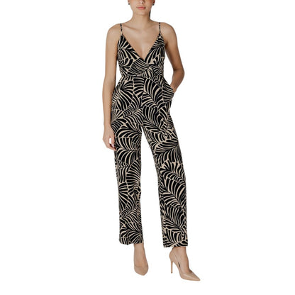 Only – Schwarzer Jumpsuit aus Viskose