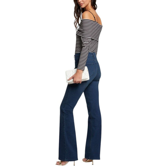 Morgan De Toi – Langärmliges Oberteil aus Viskose in Schwarz und Weiß