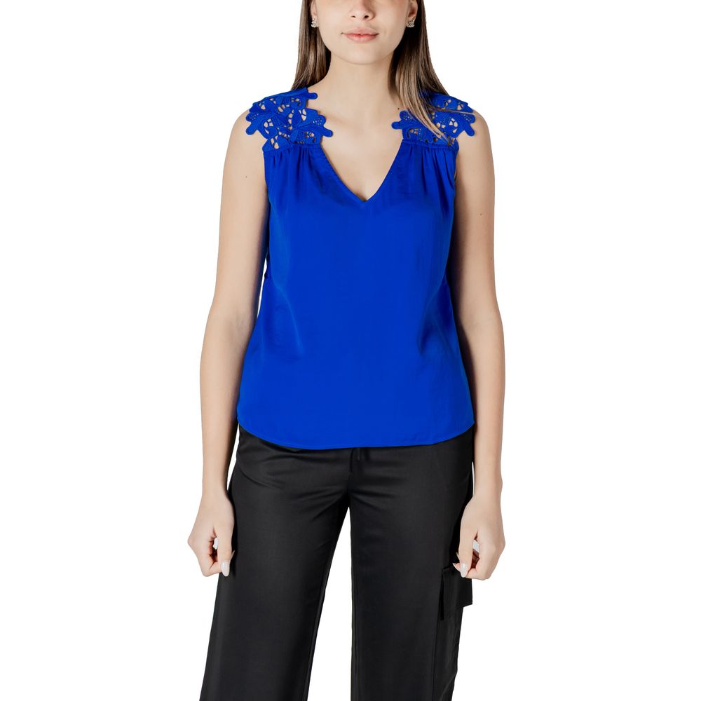 Morgan De Toi – Blaues Polyester-Tanktop