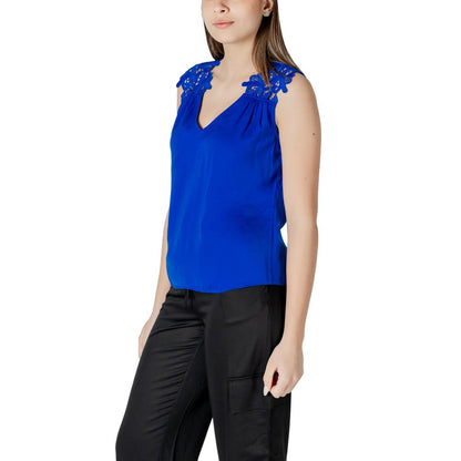 Morgan De Toi – Blaues Polyester-Tanktop