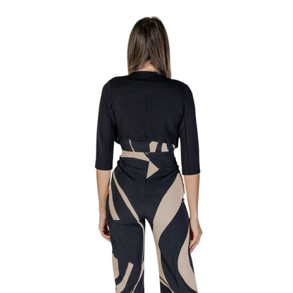 Rinascimento Schwarzer Polyesterpullover