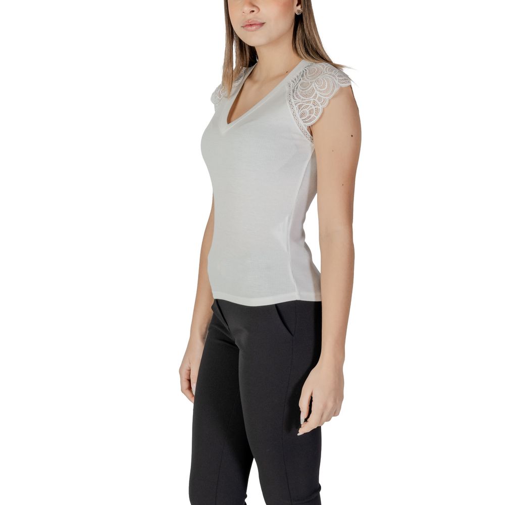 Morgan De Toi Weiße Tanktops aus recyceltem Polyester