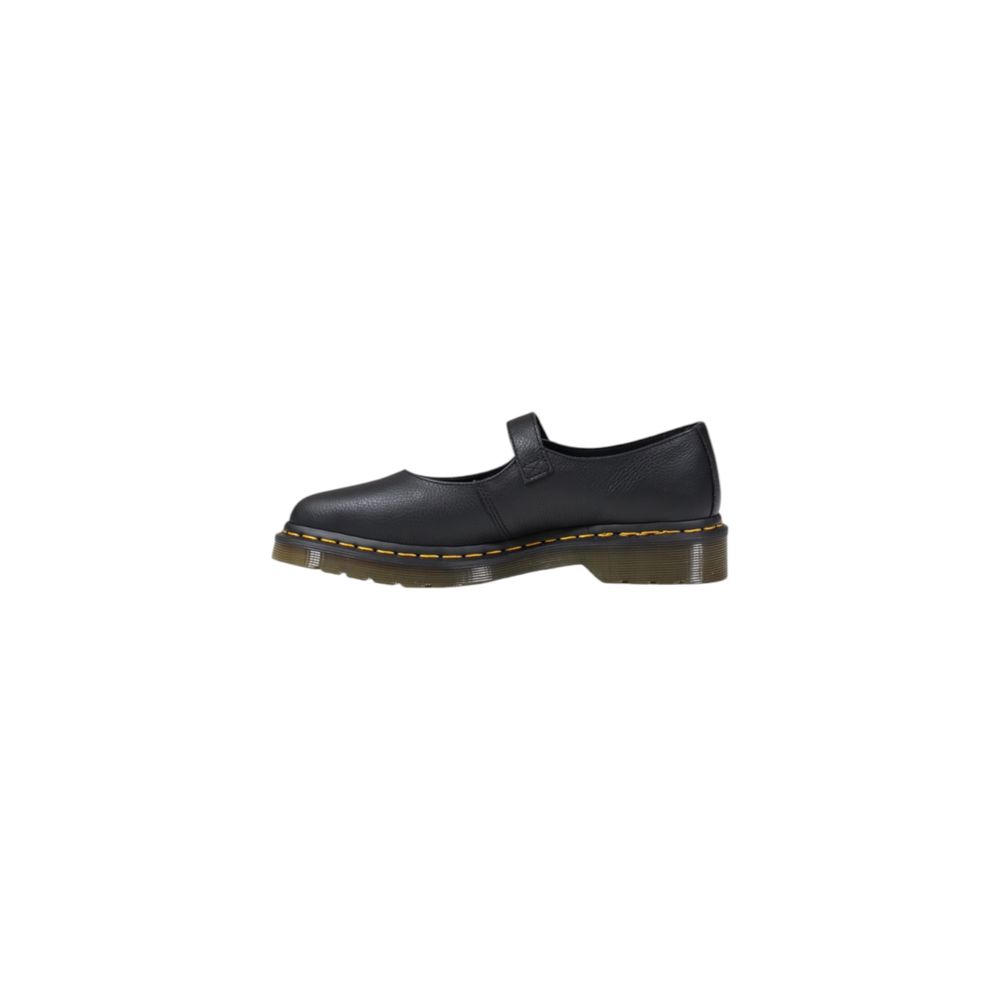 Dr. Martens – Schwarze Leder-Plateauschuhe