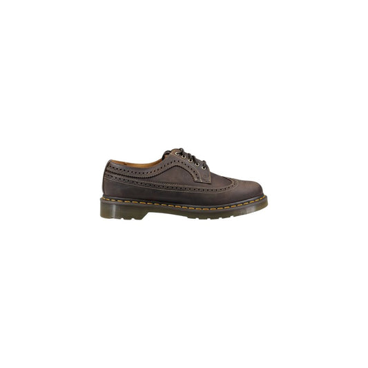 Dr. Martens braune Leder-Oxfords und Derbies