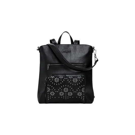 Desigual Black Polyethylene Backpack