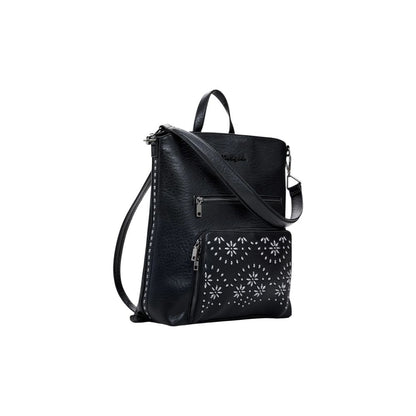 Desigual – Schwarzer Polyethylen-Rucksack