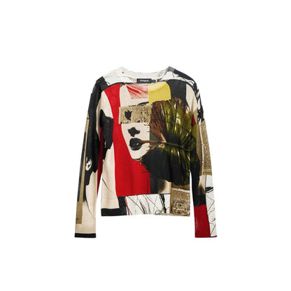 Desigual Grünes Viskose-Sweatshirt