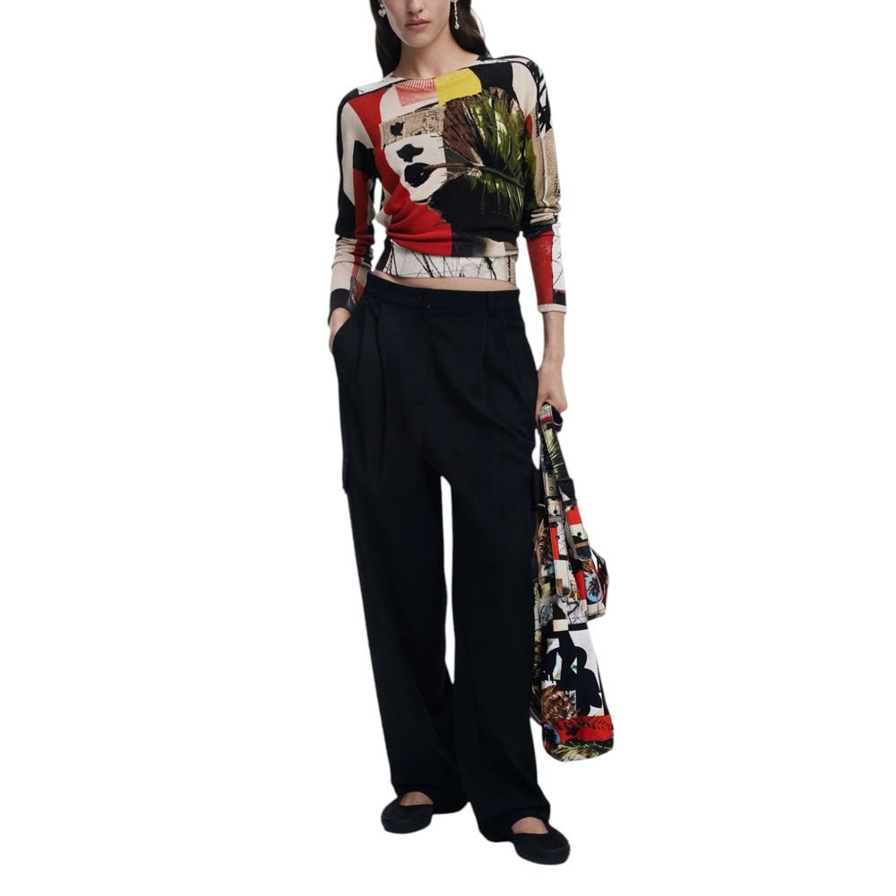 Desigual Grünes Viskose-Sweatshirt