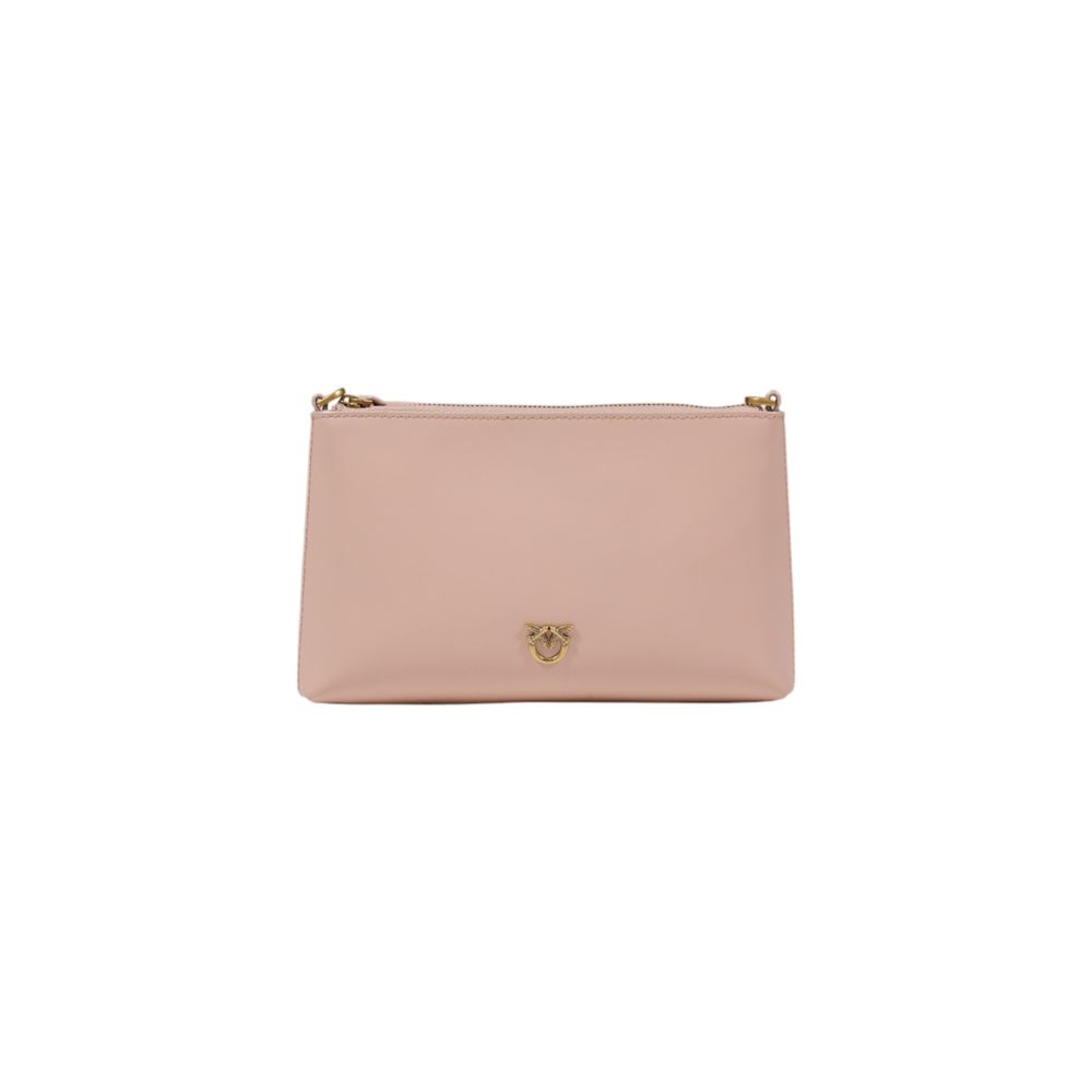 PINKO Clutch aus rosa Leder