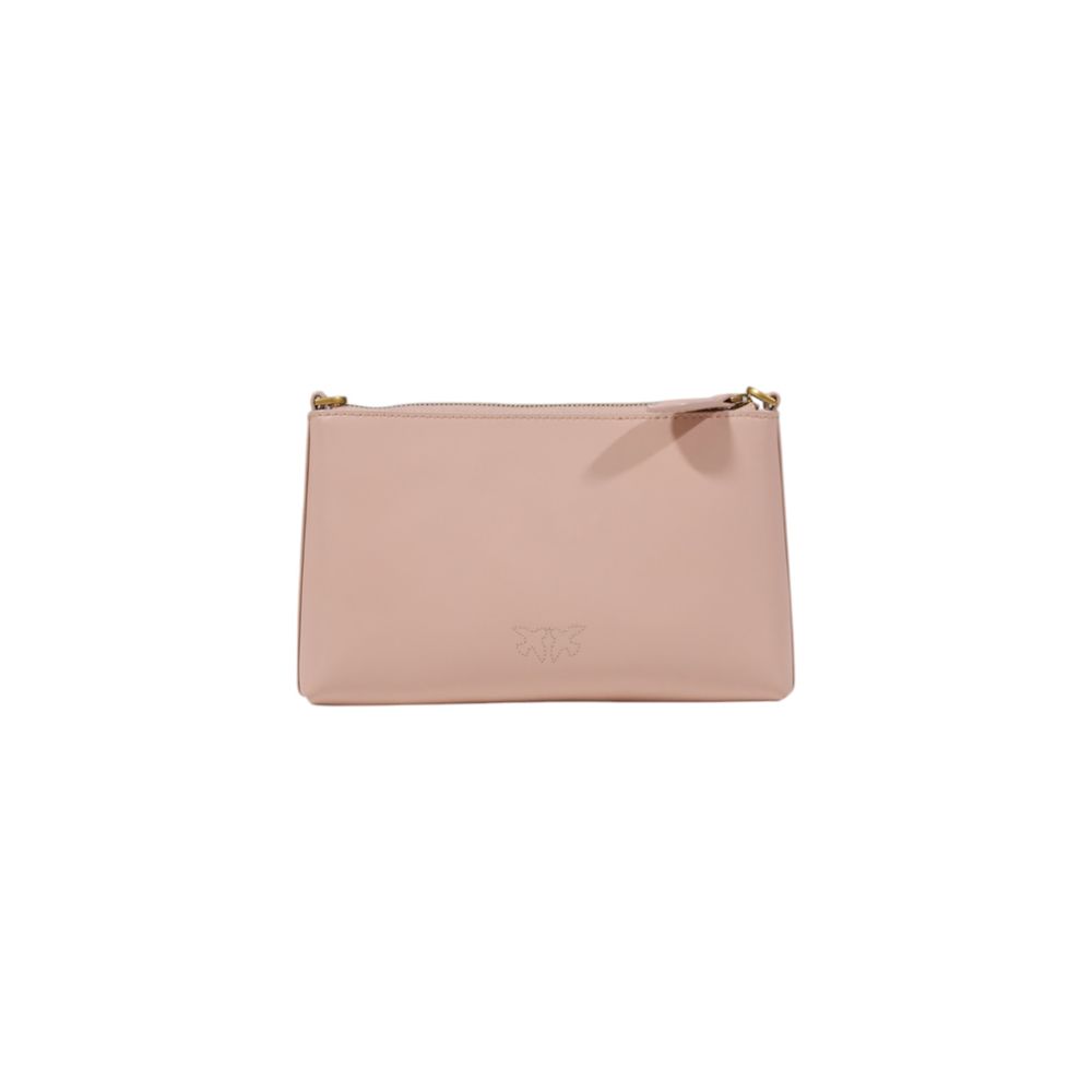 PINKO Clutch aus rosa Leder