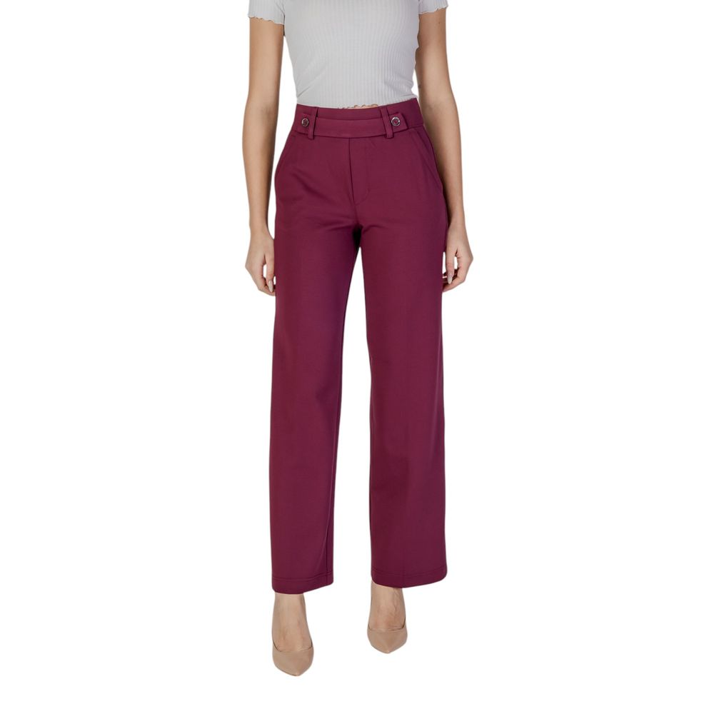 Street One Purple Viscose Pant