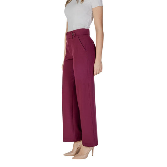 Street One Purple Viscose Pant