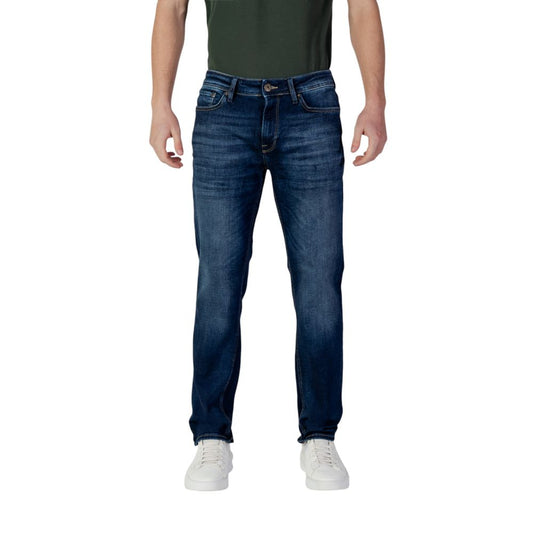 Jack Jones Blue Organic Cotton Relaxed Fit Jeans