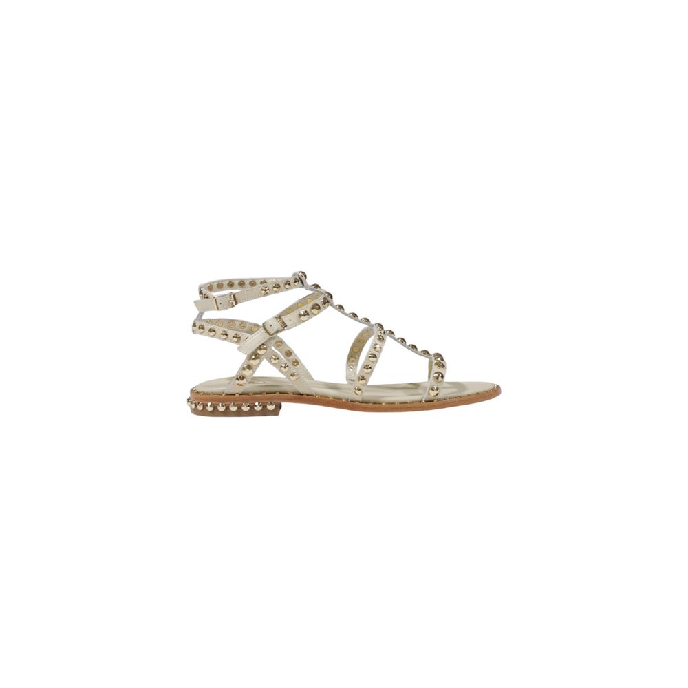 ASH Beige Leather Sandal
