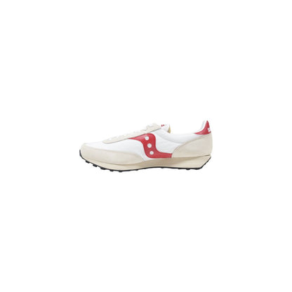 Saucony White Leather Athletic Sneakers