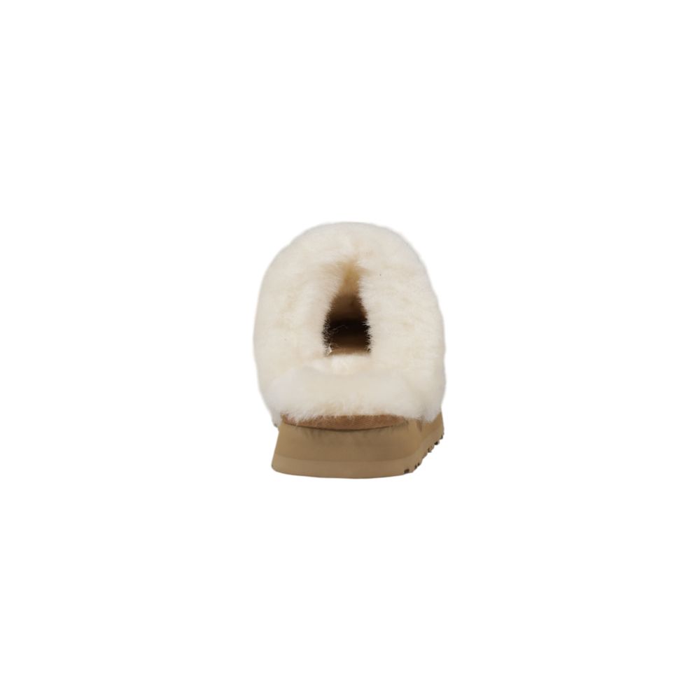 UGG – Hausschuhe aus Wildleder in Beige