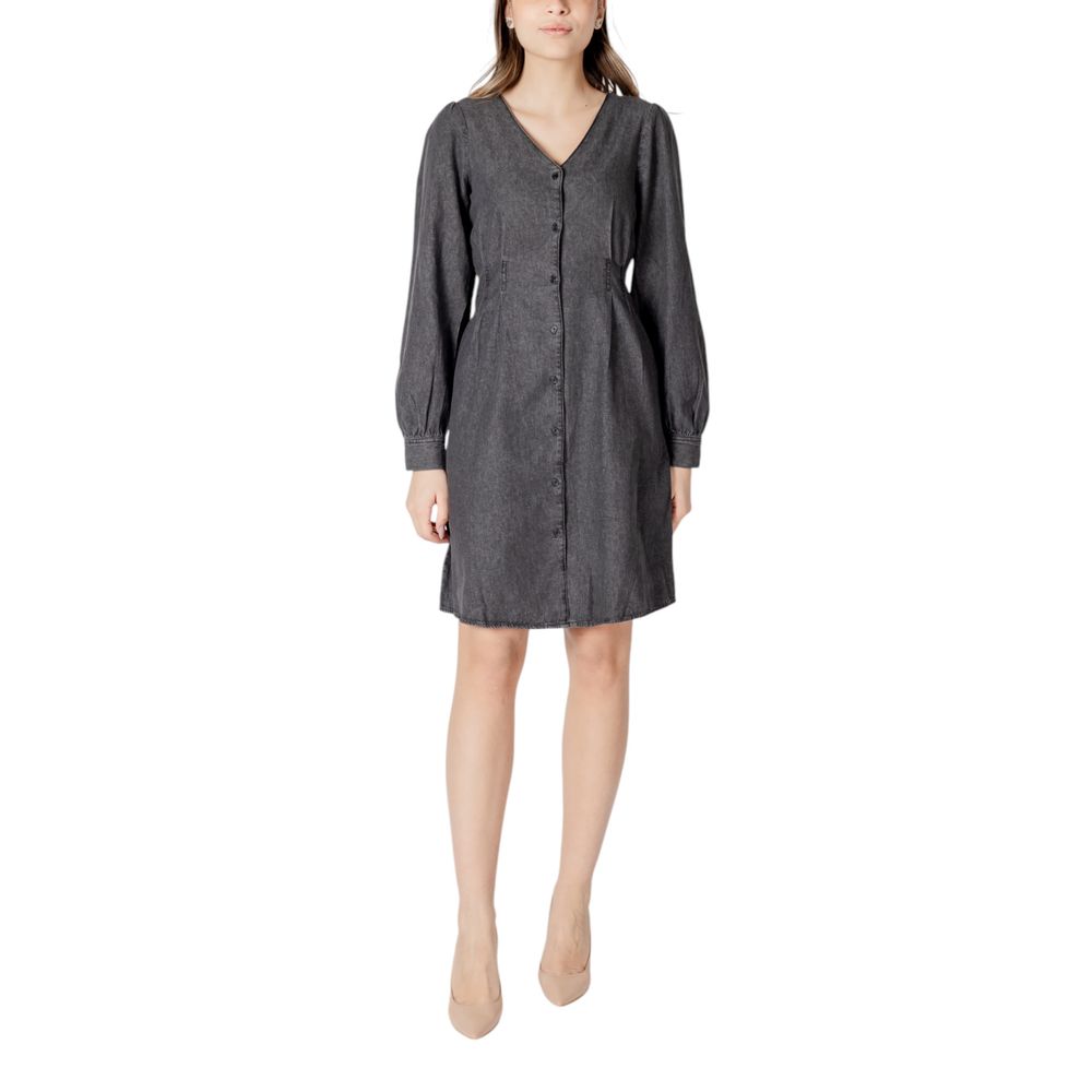 ICHI Schwarze Baumwollshorts