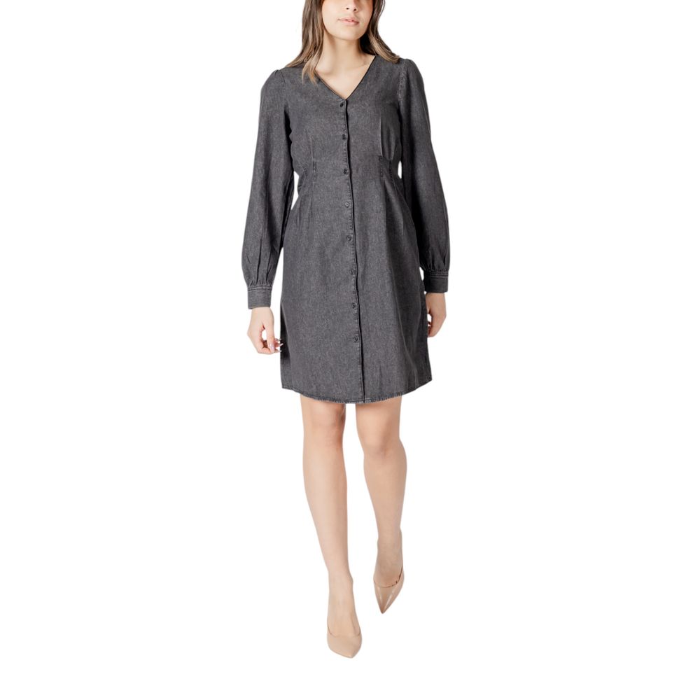 ICHI Schwarze Baumwollshorts