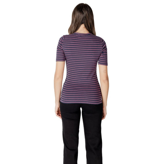 تي شيرت إيتشي ثنائي اللون من القطن