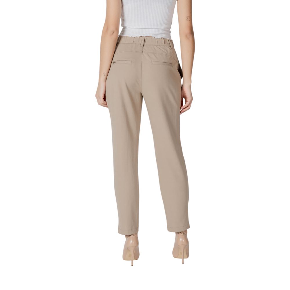 Street One Beige Viscose Pants