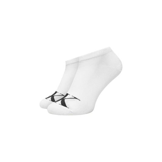Calvin Klein Jeans – Weiße Baumwollsocken