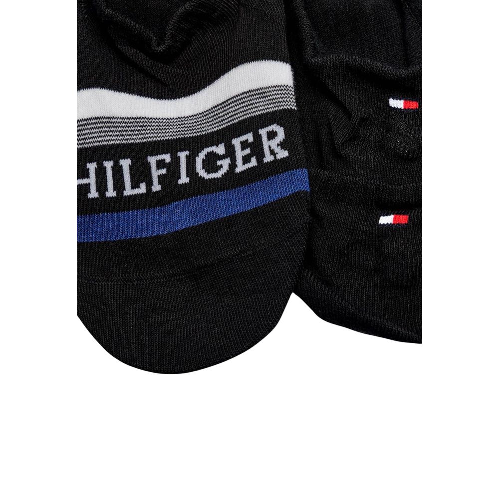 Tommy Hilfiger – Schwarze Baumwollsocken