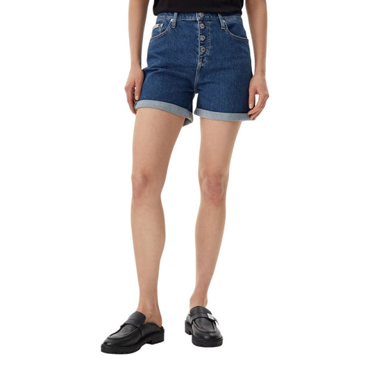 Calvin Klein Jeans – Blaue Baumwollshorts