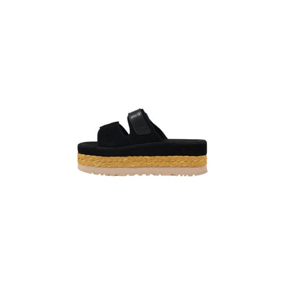 UGG – Schwarze Wildledersandale