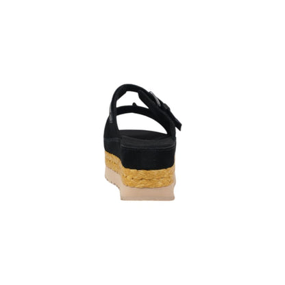 UGG – Schwarze Wildledersandale