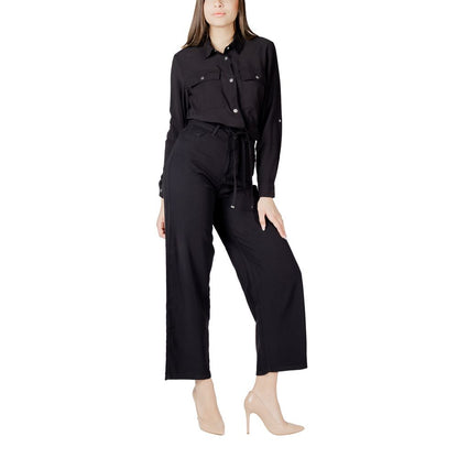 Only – Schwarze Viskosebluse