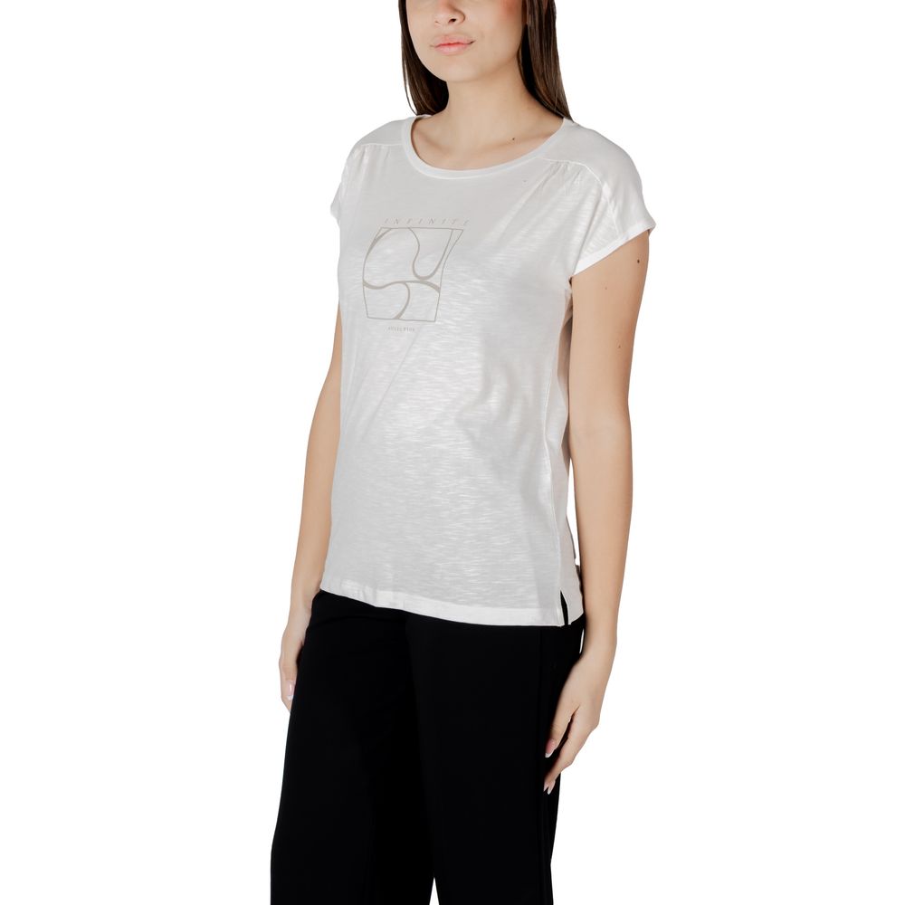 Street One Weißes Baumwoll-T-Shirt