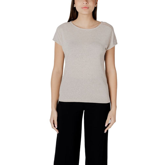 Street One Beiges Polyester-T-Shirt