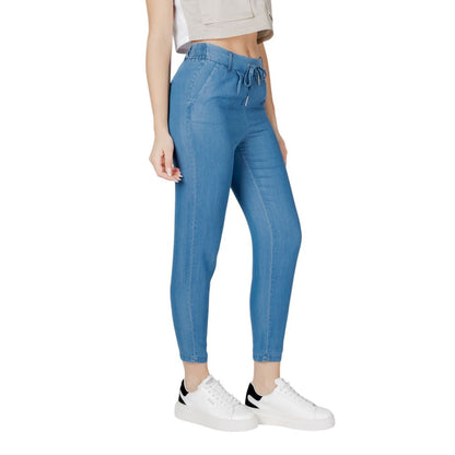 Only Blaue Lyocellhose