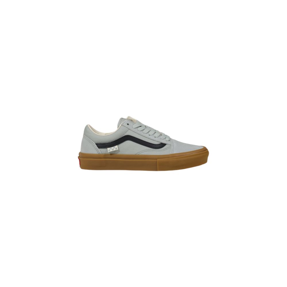 Vans Graue Wildleder-Sneaker mit niedrigem Schaft