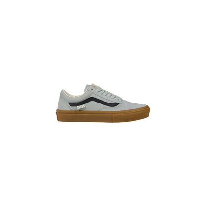 Vans Graue Wildleder-Sneaker mit niedrigem Schaft