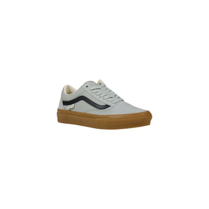 Vans Graue Wildleder-Sneaker mit niedrigem Schaft