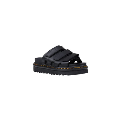 Dr. Martens – Schwarze Leder-Plateauschuhe